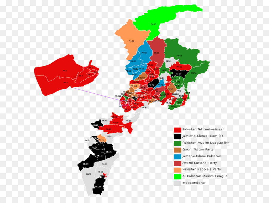 Paquistaní Elecciones Generales De 2013，Provincia De Khyber Pakhtunkhwa PNG