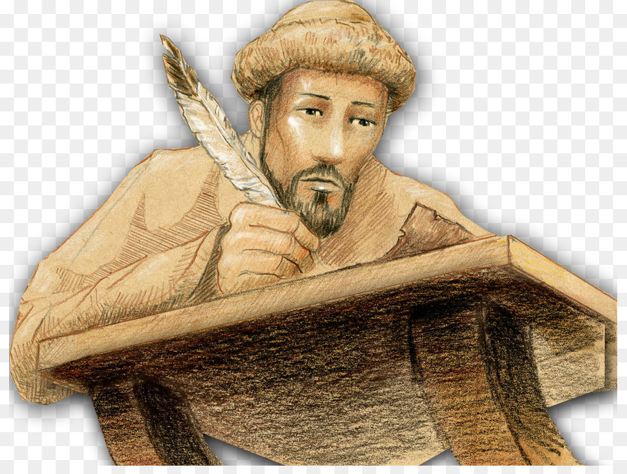 Hombre Escribiendo，Pluma PNG