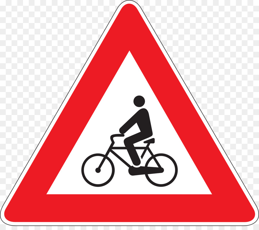 Señal De Bicicleta，Advertencia PNG