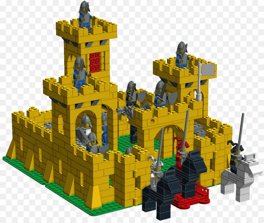 Castillo De Lego，Ladrillos PNG