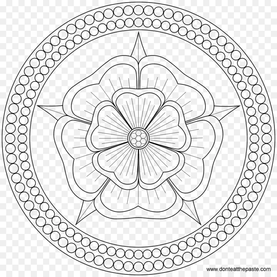 Mandala，Flor PNG