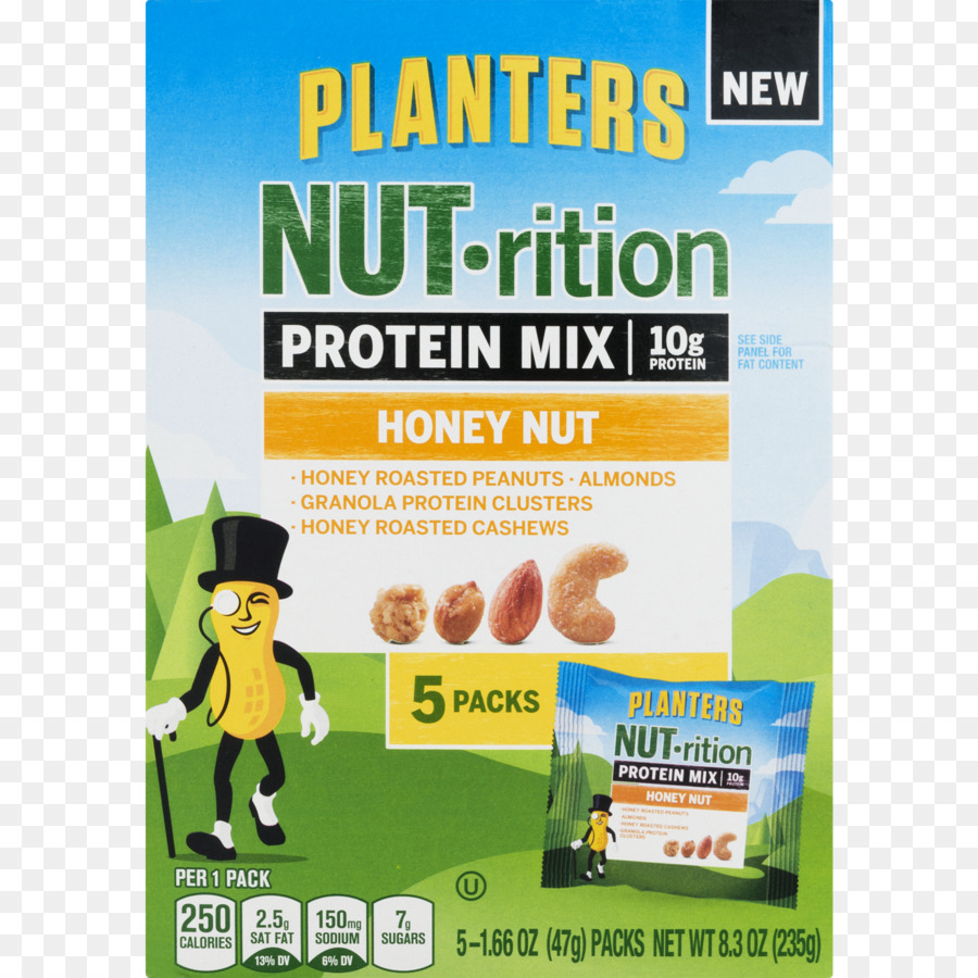 Honey Nut Cheerios，Nueces Mixtas PNG