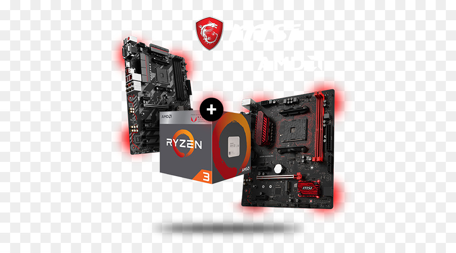 Am4 Zócalo，Msi Gaming Pro B350m PNG