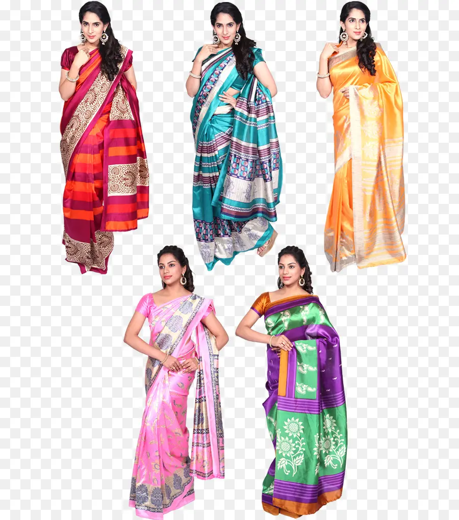 Sari，Georgette PNG