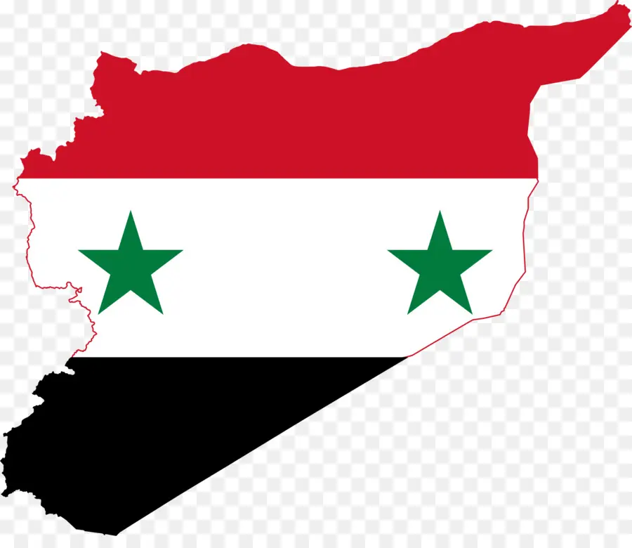 Mapa De La Bandera De Siria，Siria PNG