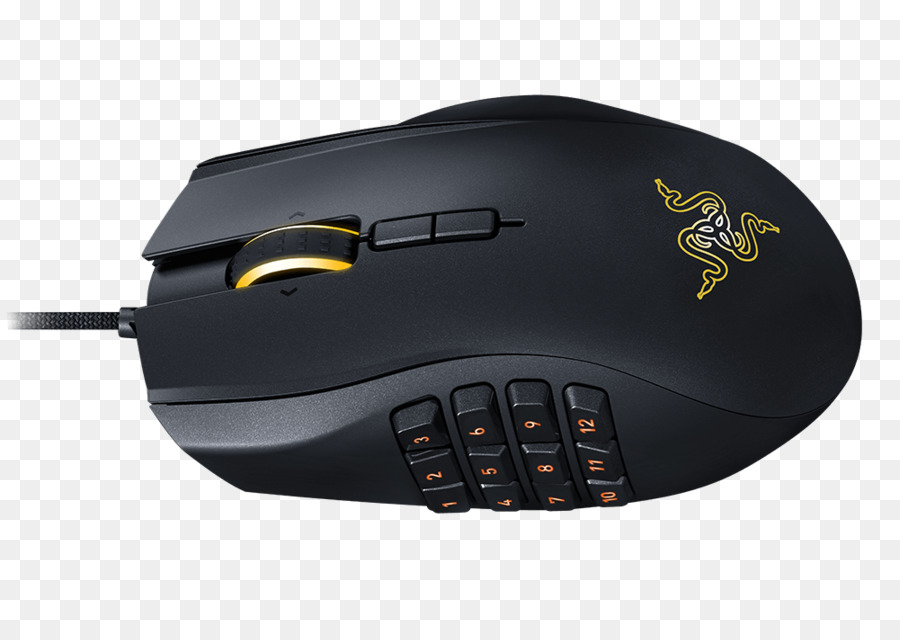 Ratón De Computadora，Razer Naga Chroma PNG