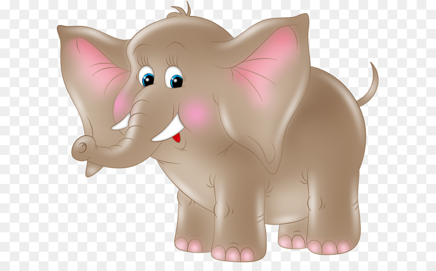 Elefante De Dibujos Animados，Lindo PNG