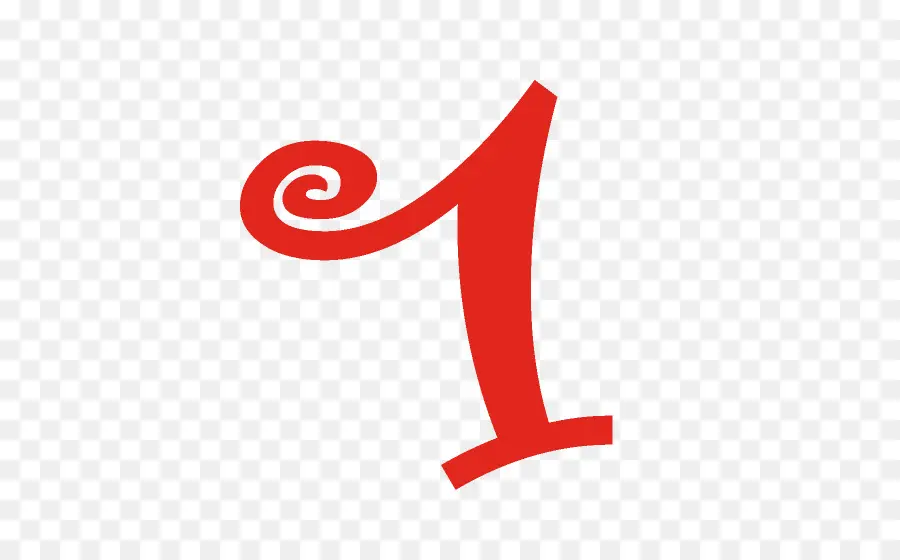 Numero Uno，Rojo PNG