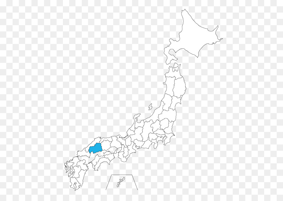 Mapa De Japón，Región PNG