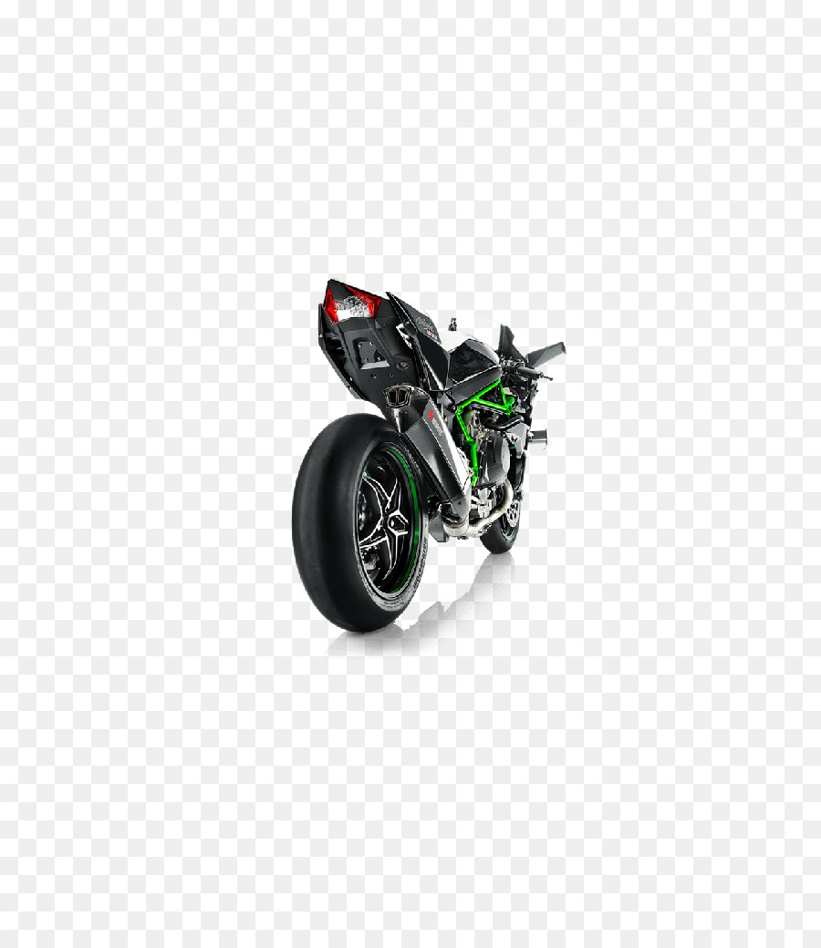 Kawasaki Ninja H2，Sistema De Escape PNG