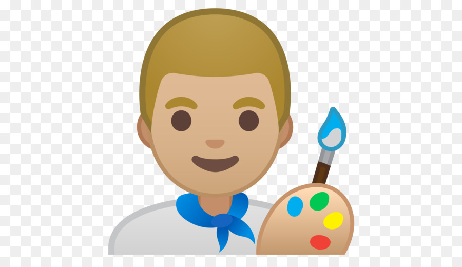 Artista Emoji，Cuadro PNG