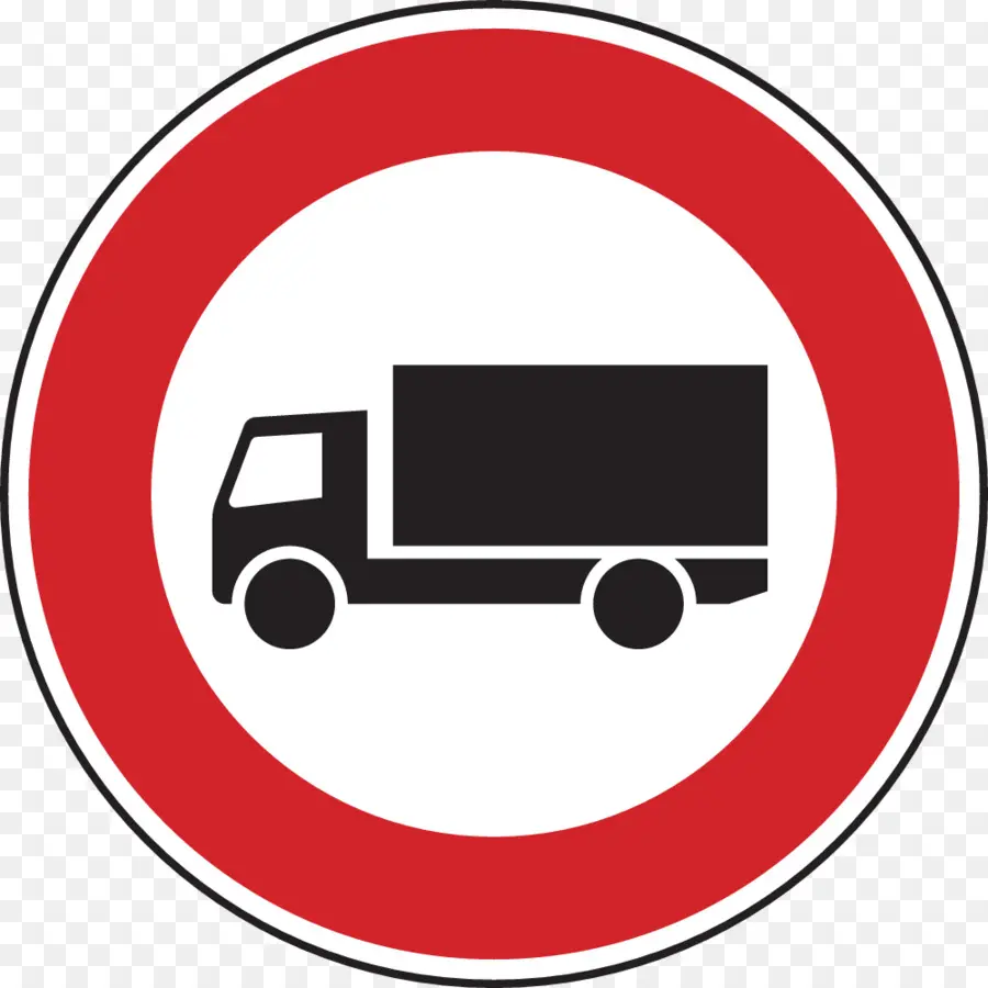 Traffic Sign，Lkwdurchfahrtsverbot PNG