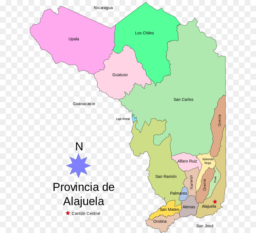Alajuela，Provincias De Costa Rica PNG