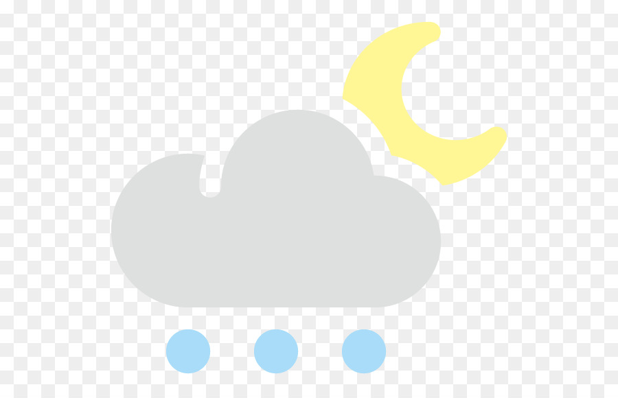 Nube，Luna PNG