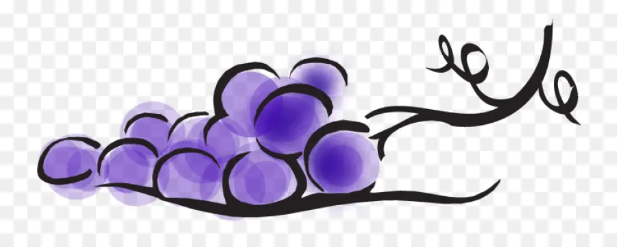 Uvas，Púrpura PNG