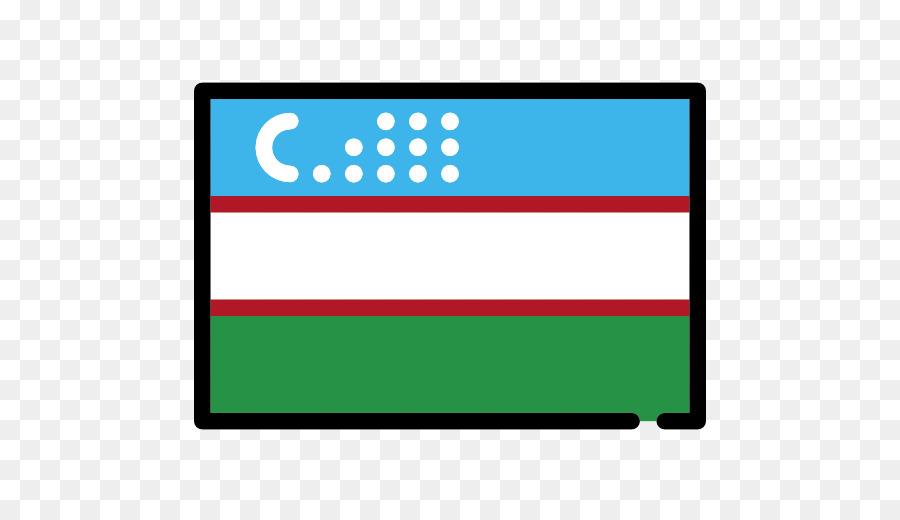 Uzbekistán，Bandera PNG