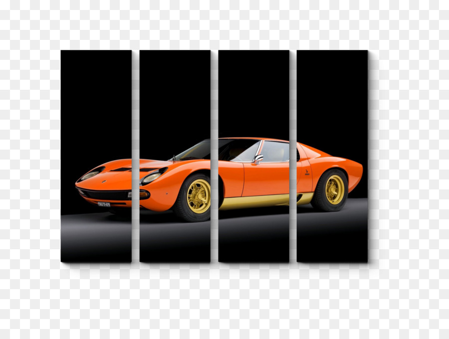 Coche Deportivo Naranja，Automóvil PNG