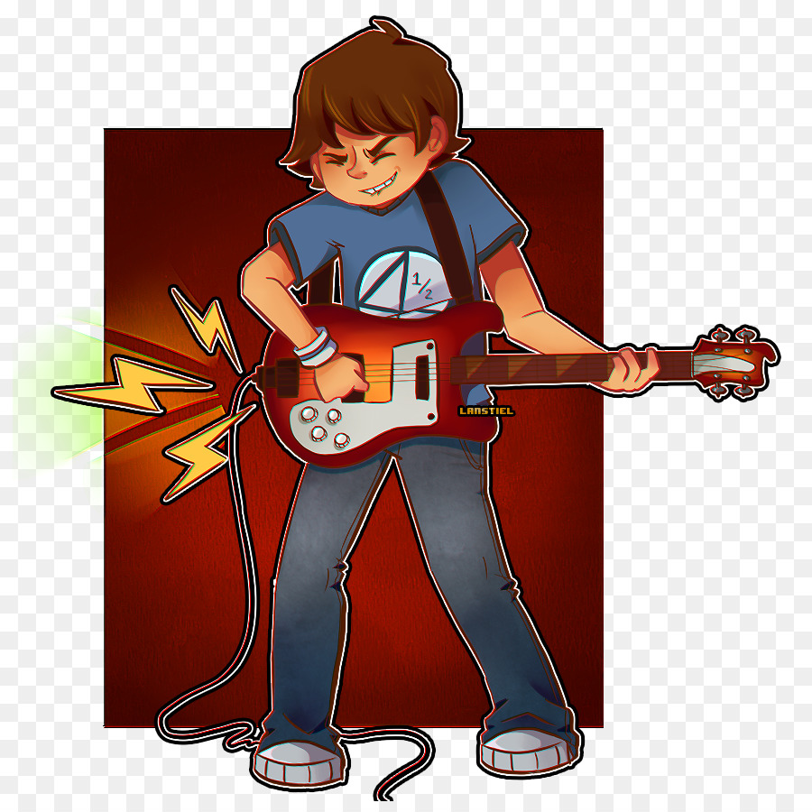 Guitarra，De Dibujos Animados PNG