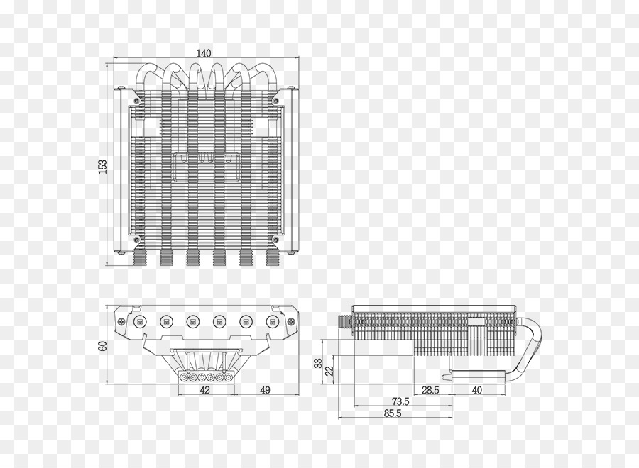 Thermalright，Equipo Del Sistema De Enfriamiento De Las Piezas PNG