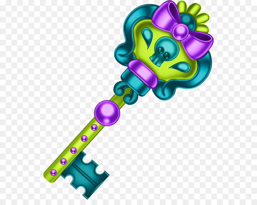 Clave Colorida，Llave PNG