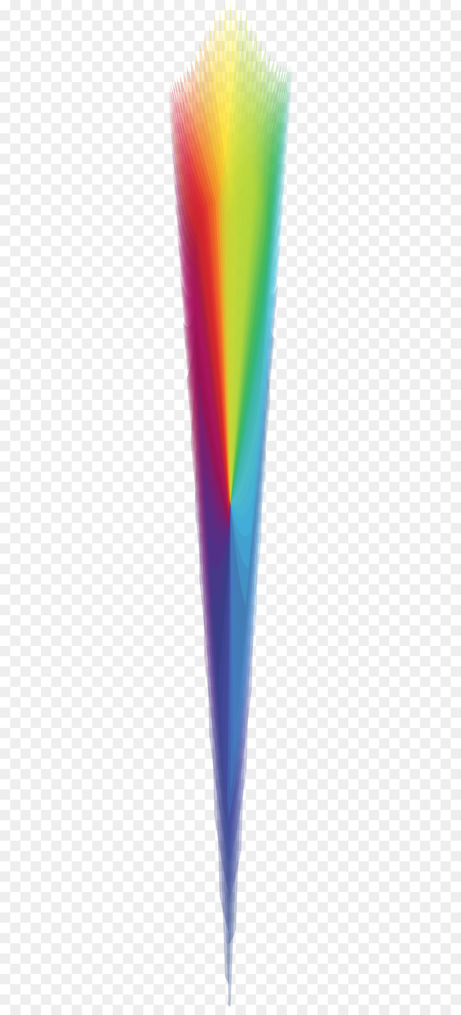 Cono Colorido，Arcoíris PNG