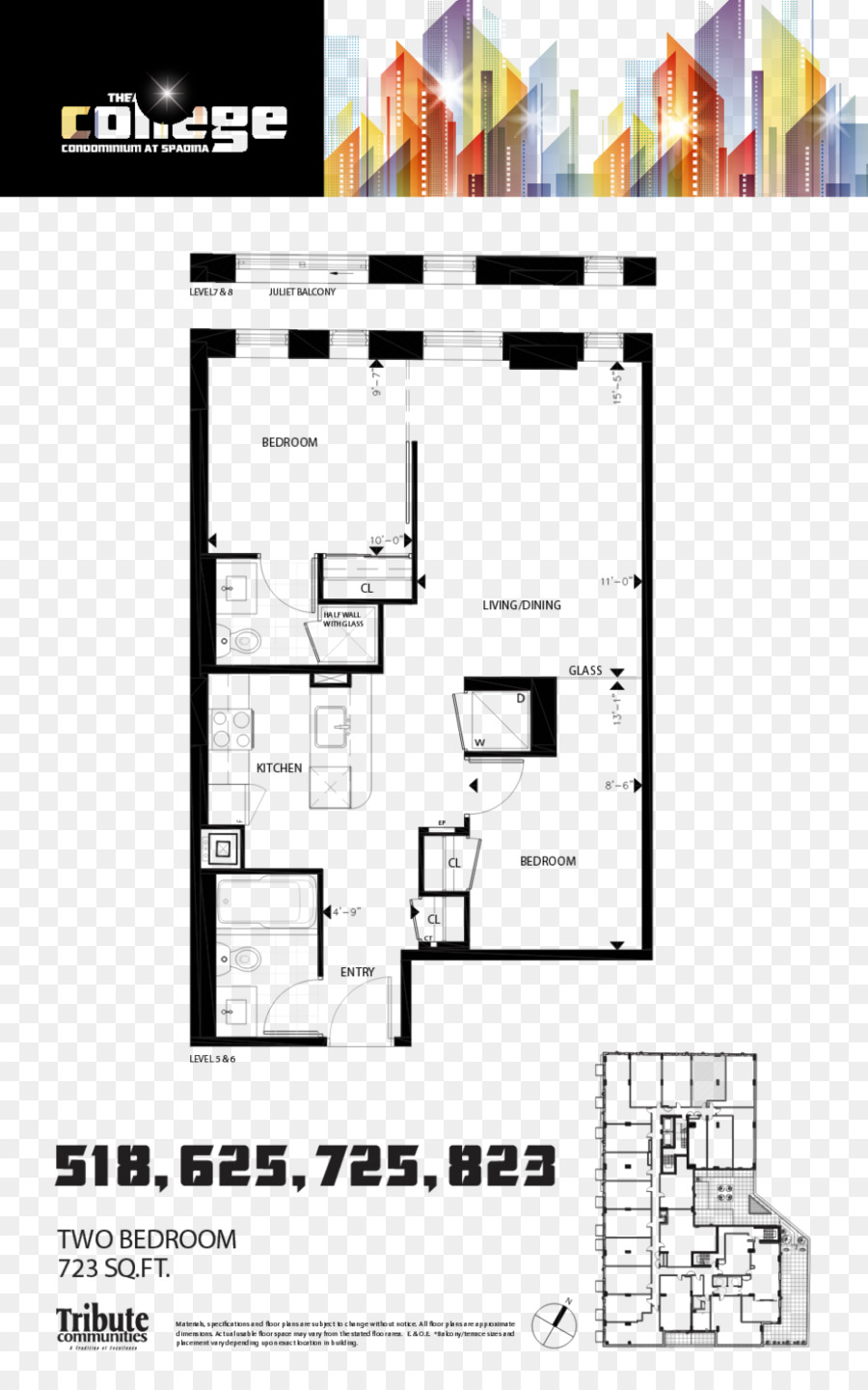 Plan De Piso，La Universidad De Condominio En Spadina PNG