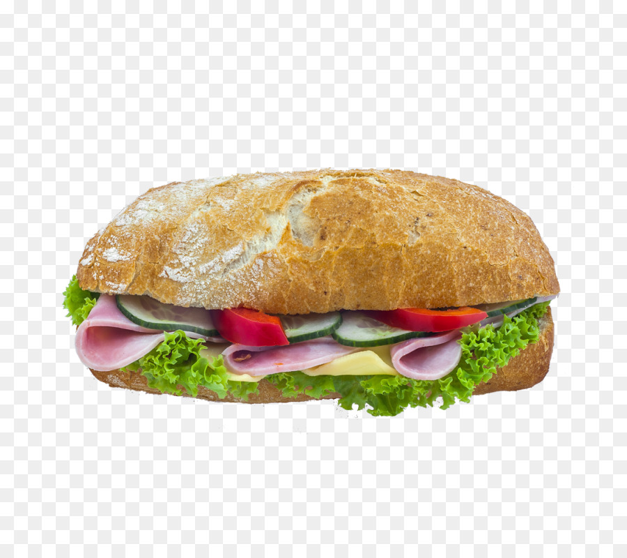 Ham And Cheese Sandwich，Ciabatta PNG