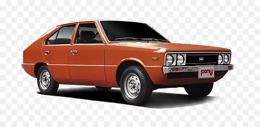 Coche Naranja，Antiguo PNG