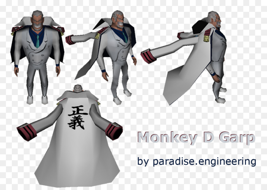 Monkey D Garp，Prendas De Vestir Exteriores PNG