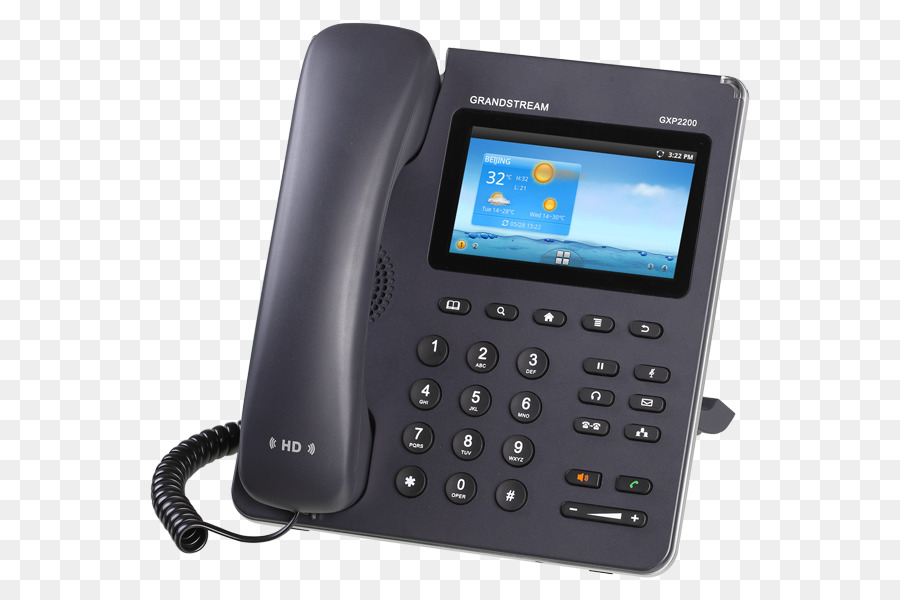 Teléfono Voip，Grandstream Networks PNG