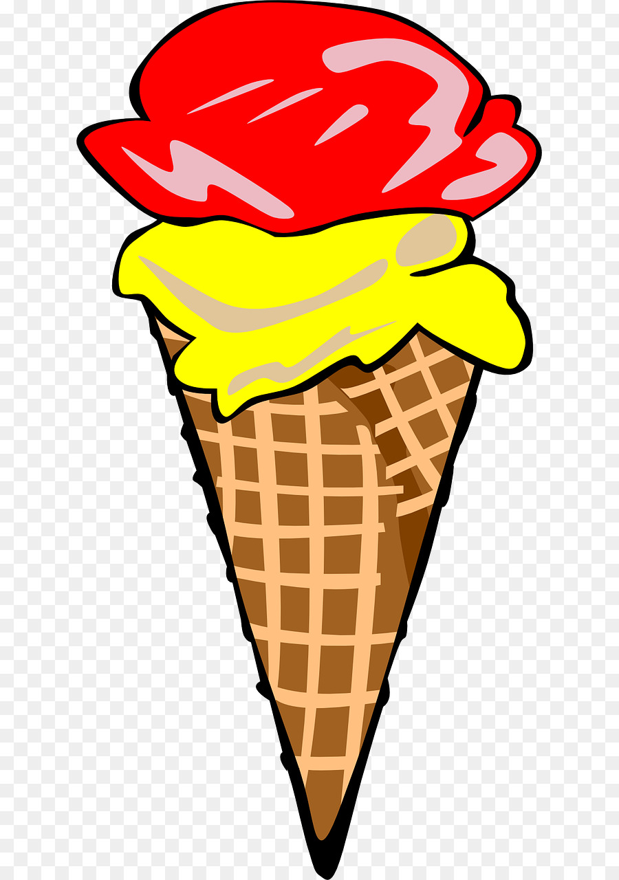 Conos De Helado，Helado PNG