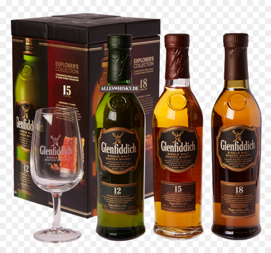 Whisky Escocés，Botella De Vidrio PNG