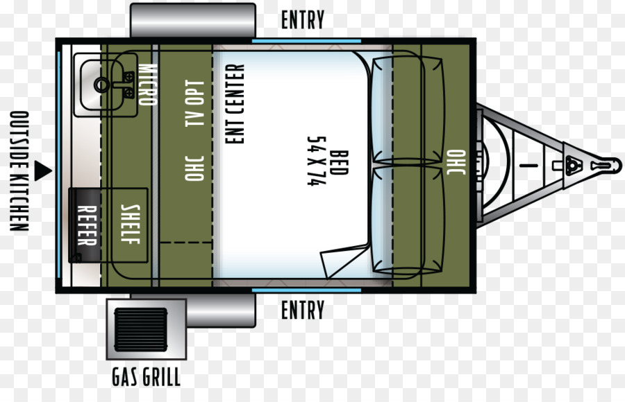 Autocaravanas，Caravana PNG