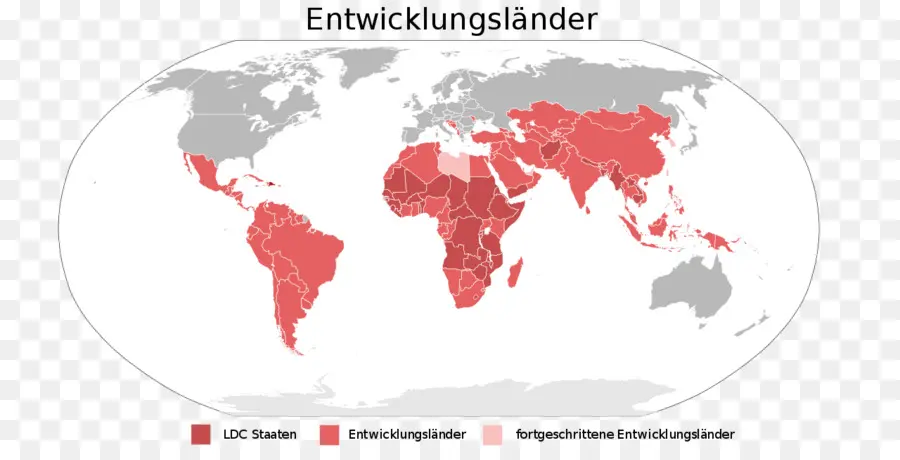 Mapa Mundial，Países PNG