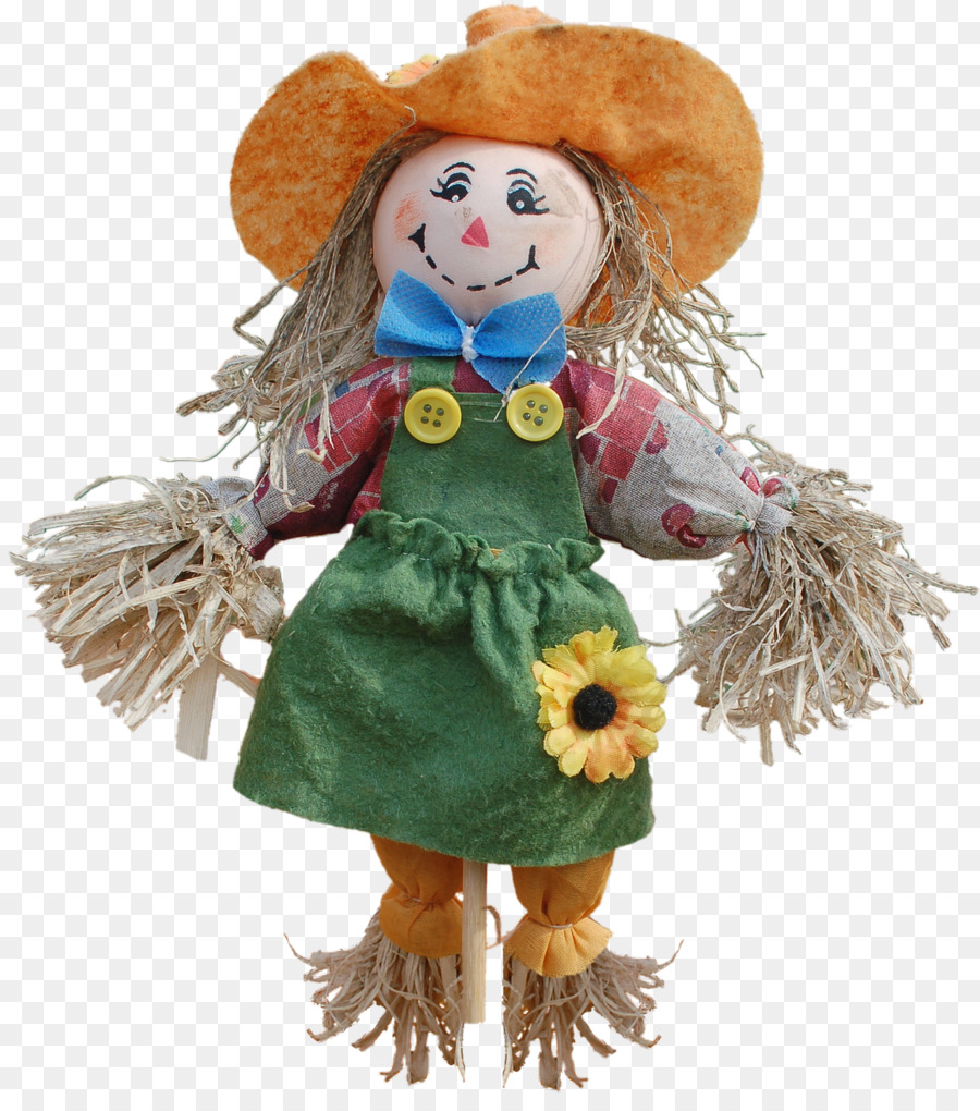 Muñeca Espantapájaros，Decoración PNG