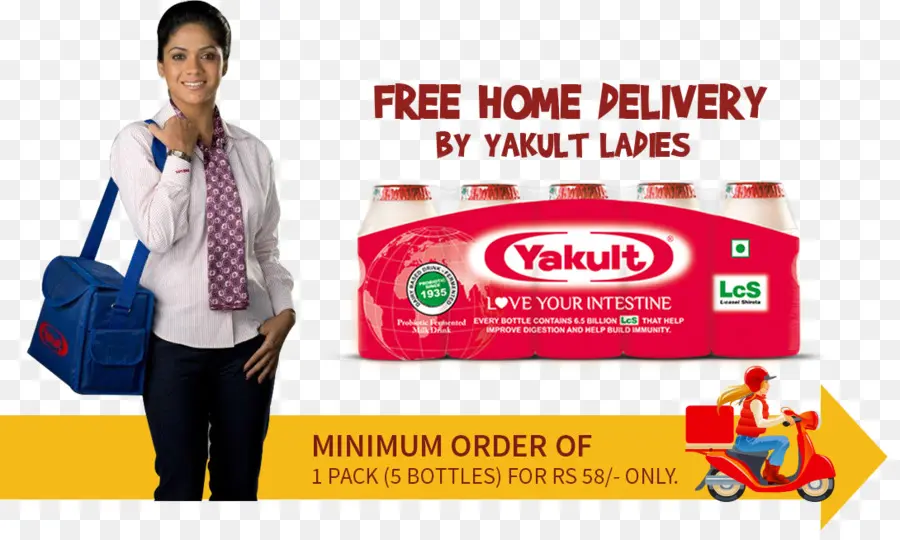 Yakult，Entrega PNG