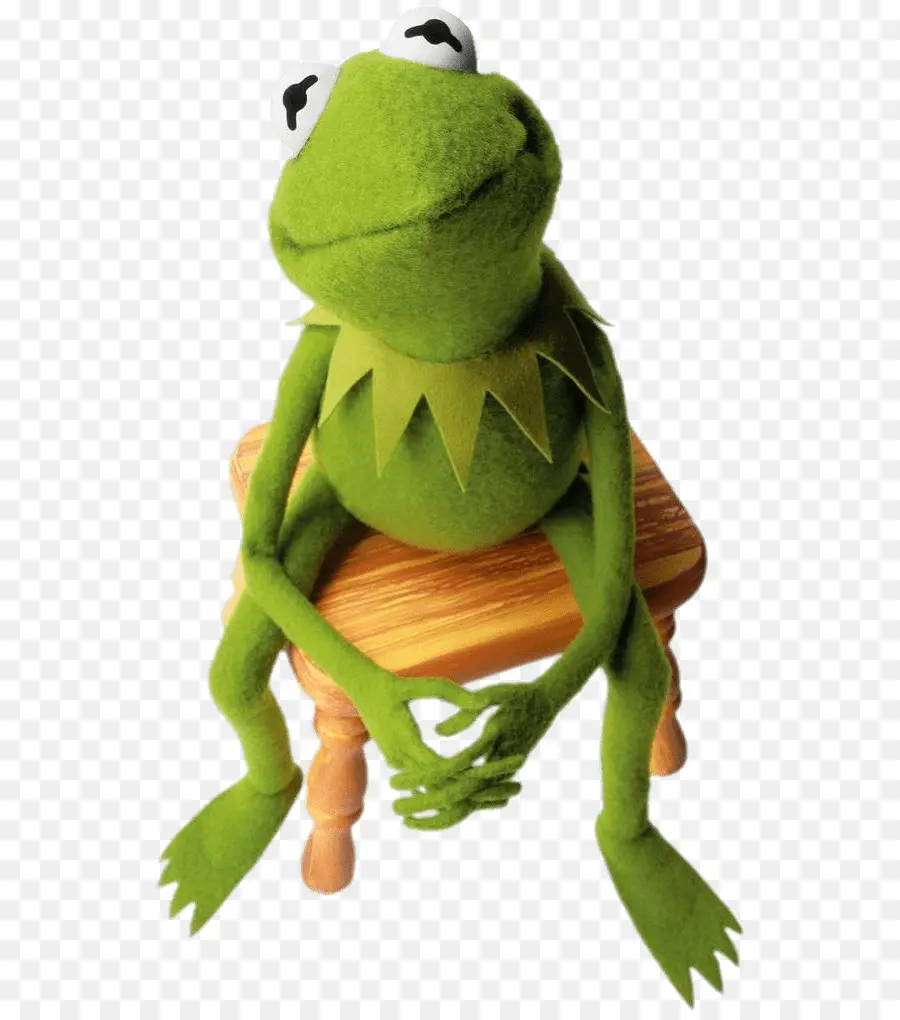 Kermit La Rana，Antes De Dar El Salto PNG