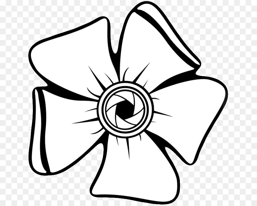 Flor，En Blanco Y Negro PNG