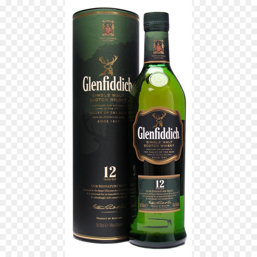 Glenfiddich，Single Malt Whisky PNG