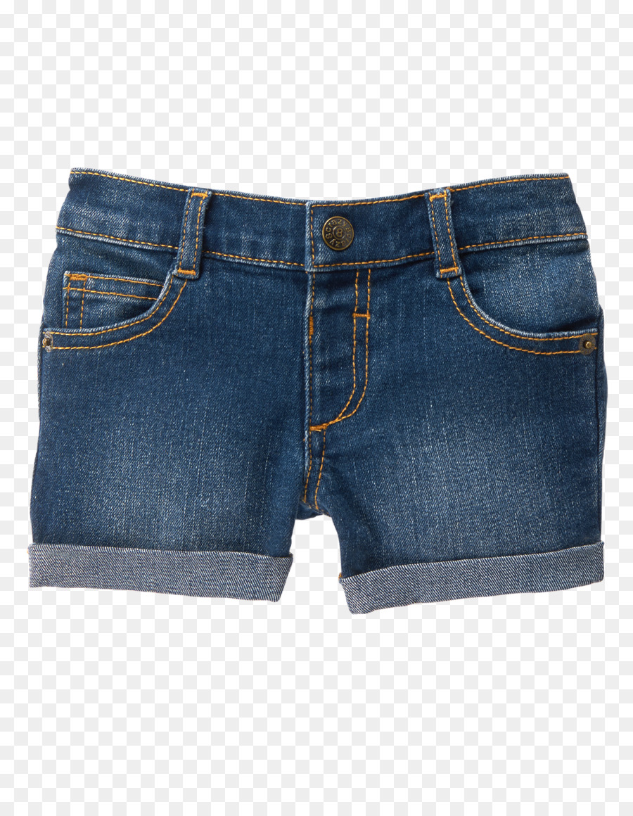 Pantalones Cortos De Mezclilla，Azul PNG