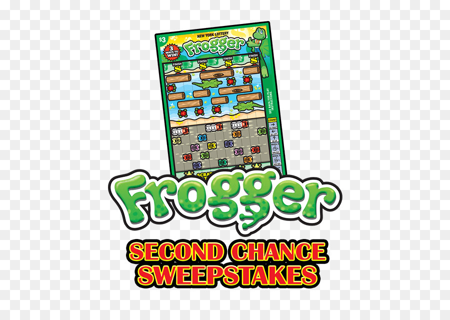 Frogger，La Tarjeta Rasca Y Gana PNG