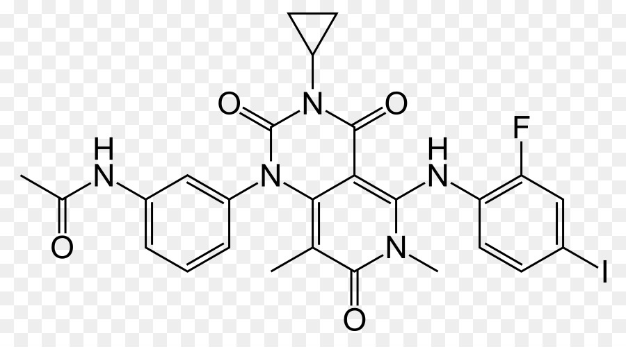 Trametinib，Inhibidor De Mek PNG