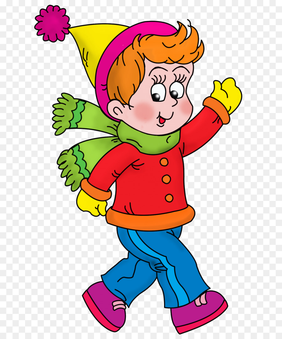 Niño Con Trineo，Invierno PNG