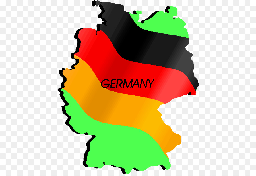 Mapa De Alemania，País PNG