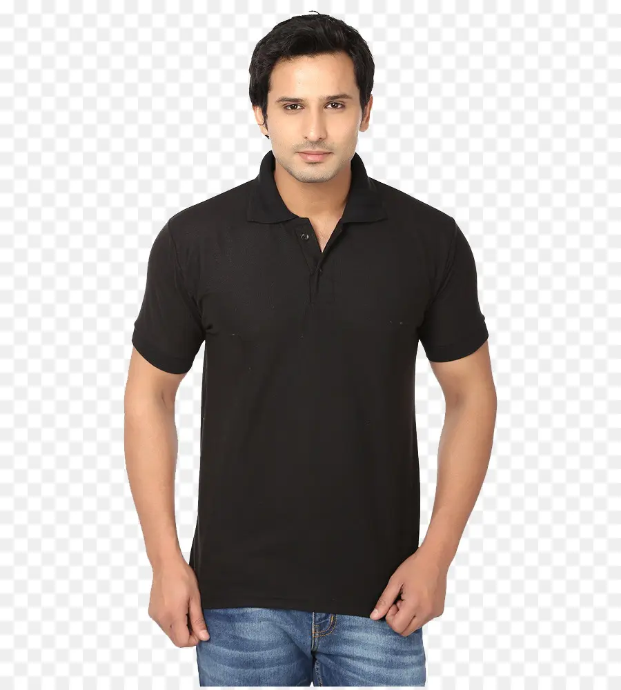 Polo Negro，Hombre PNG