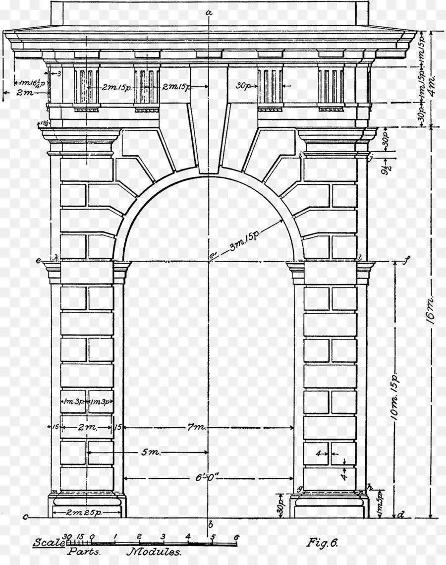 Arco，Cianotipo PNG