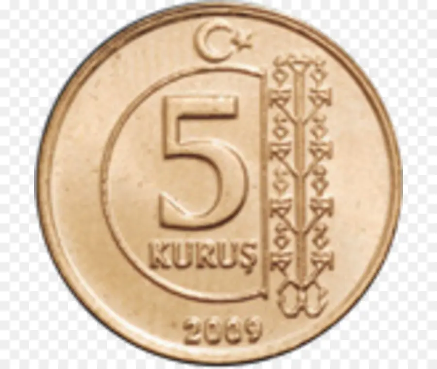 Moneda De 5 Kurus，Divisa PNG