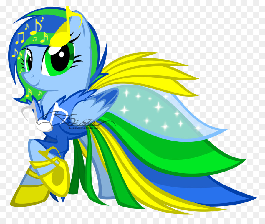 Poni Azul，Dibujos Animados PNG