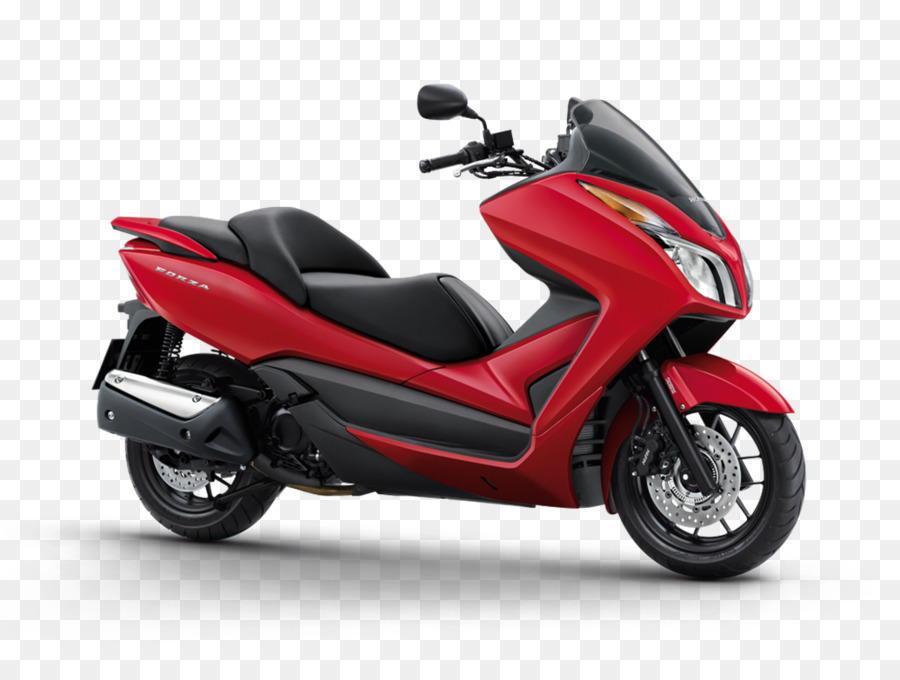 Motocicleta Roja Y Negra，Scooter PNG