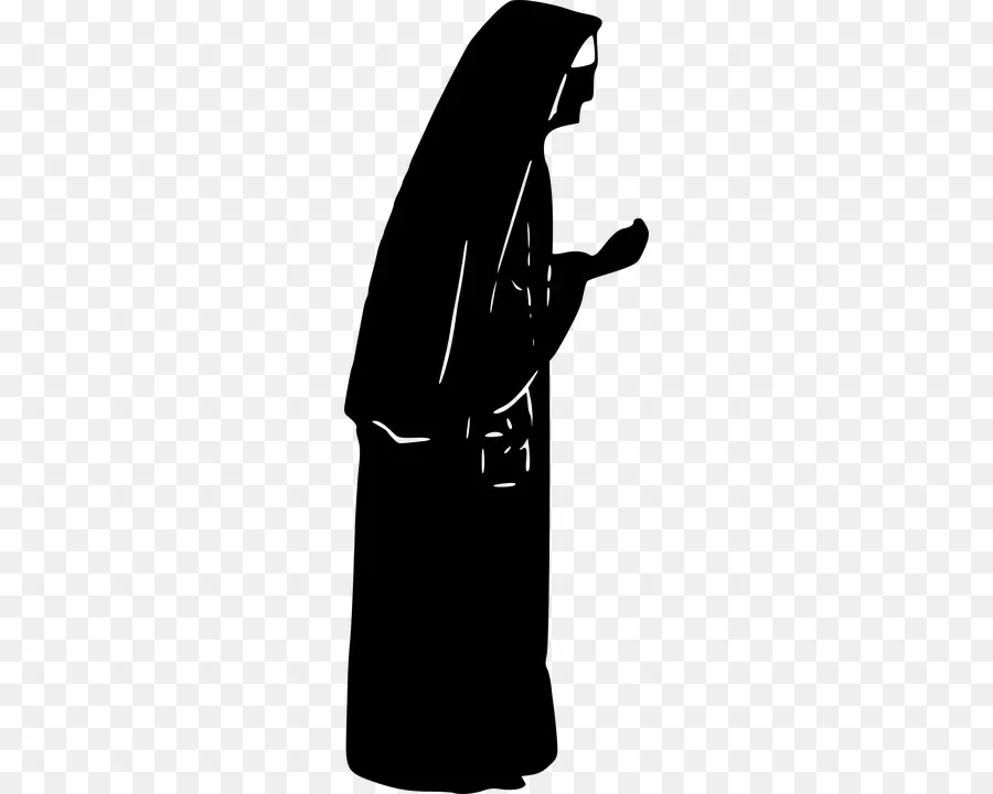 Nun，Silueta PNG